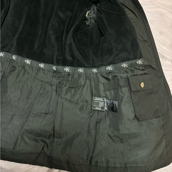 Calvin Klein Fur Parka - Picture 6 of 8